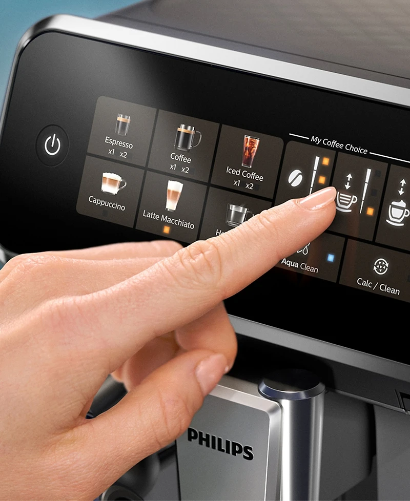 Philips 3300 Series Fully Automatic Espresso Machine with LatteGo Milk Frother