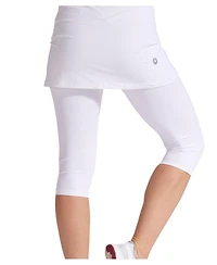 BloqUV Women's Upf 50+ Sun Protective Capri Skort