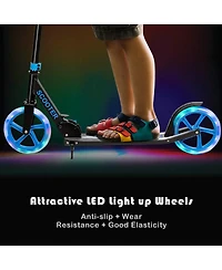 Portable Folding Sports Kick Scooter with Led Wheels