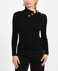 Guess Women's Prsicilla Long-Sleeve Sweater