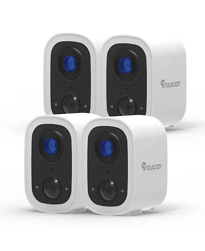 Toucan Wireless Security Camera S4 -Pack No Subscription Required