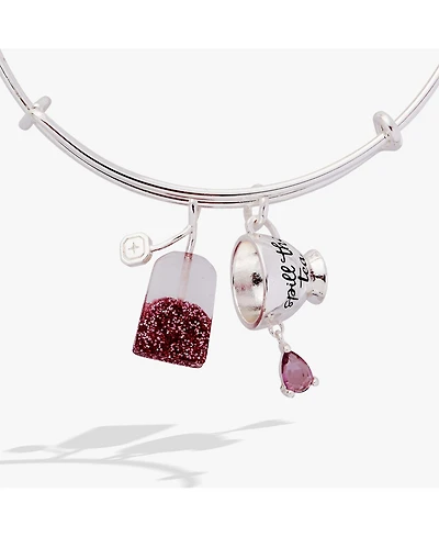 Spill the Tea' Cup & Tea Bag Charm Bangle