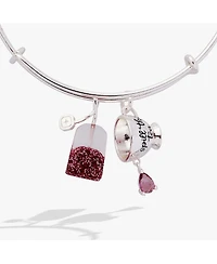 Spill the Tea' Cup & Tea Bag Charm Bangle