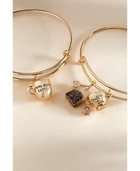 'Spill the Tea' Cup & Tea Bag Charm Bangle