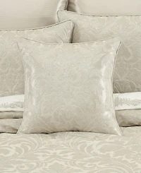 J Queen New York Celine Woven Damask Decorative Pillow, 20" x 20"