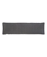 J Queen New York Alaro Geometric Bolster Decorative Pillow, 15" x 52"