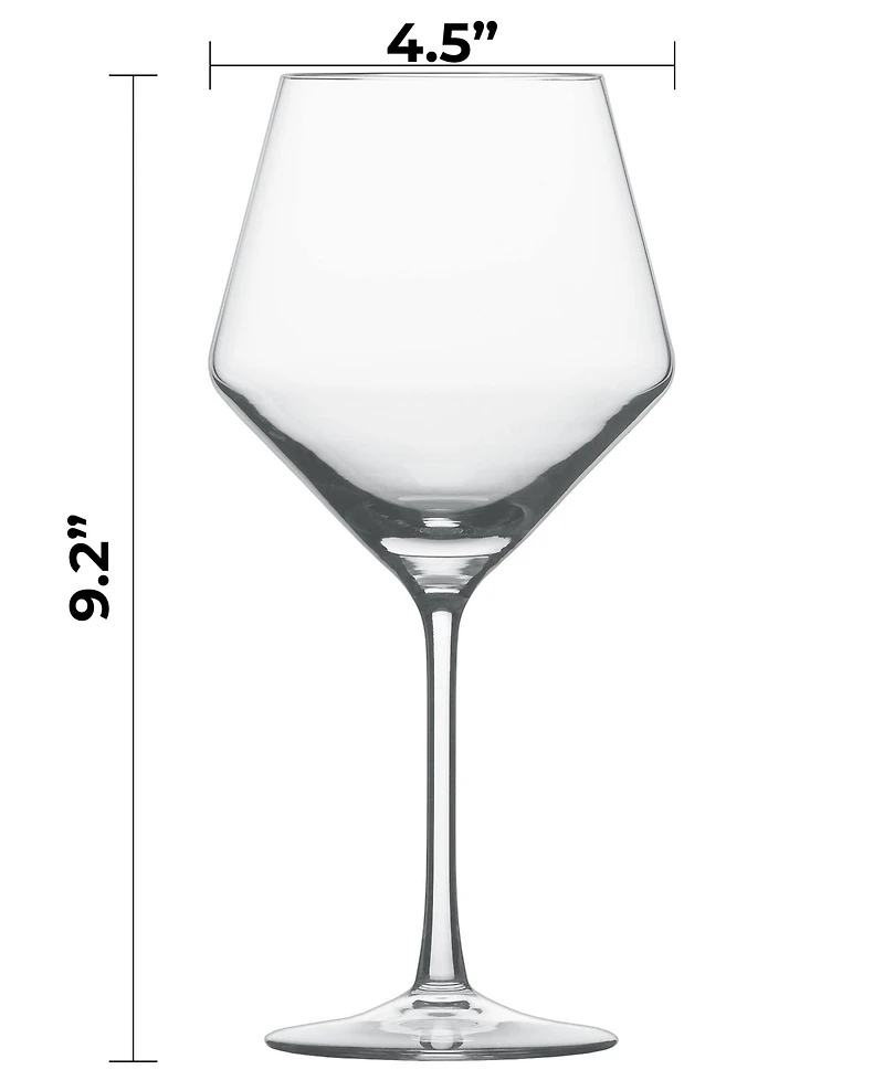 Zwiesel Glas Pure Burgundy 23.7oz Set of 4
