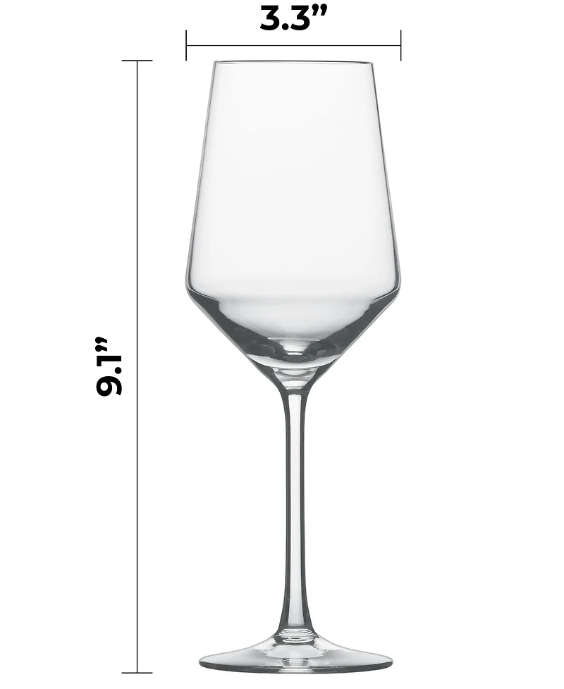 Zwiesel Glas Pure Sauvignon Blanc 13.8oz Set of 4