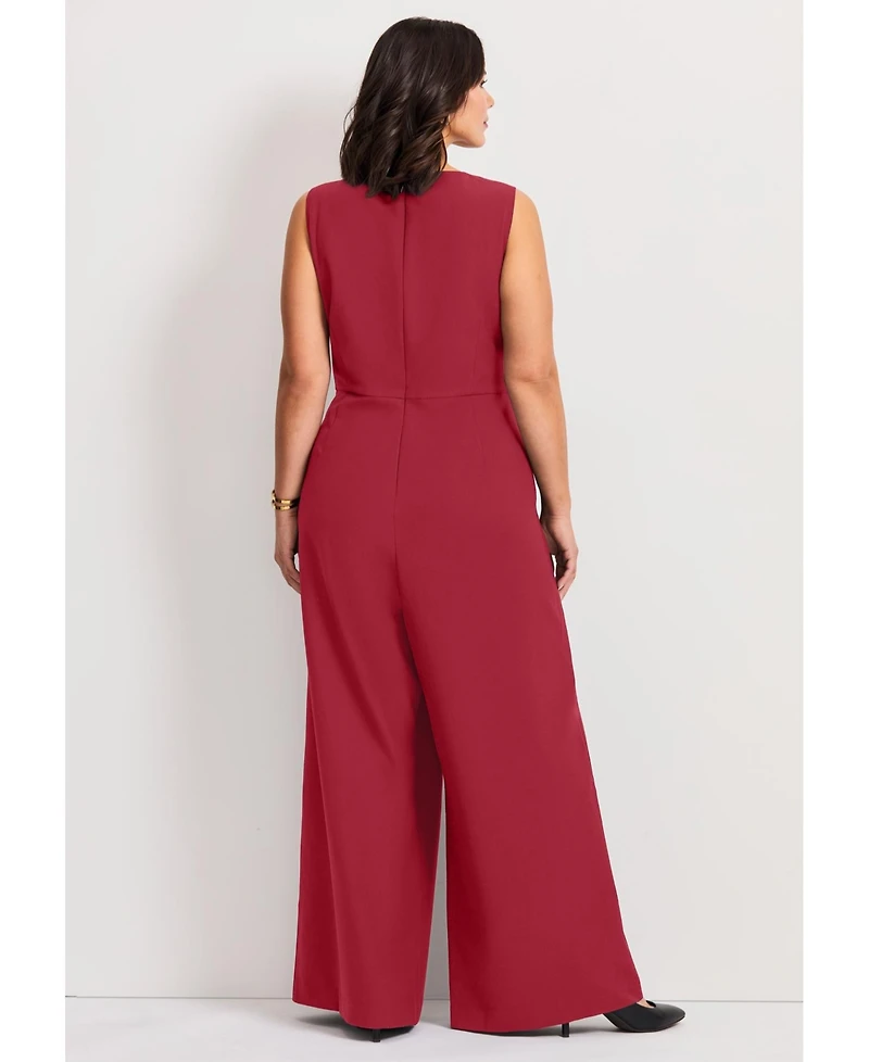Avenue Women's Cool Hand Wide Leg Jumpsuit