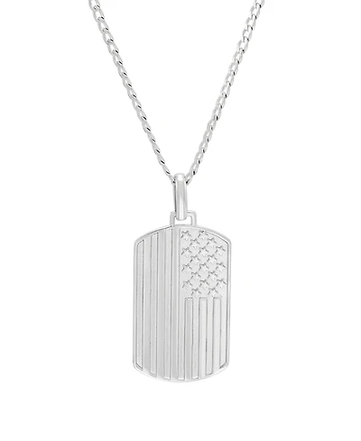 Macy's Men's Curb Chain Necklace in Sterling Silver