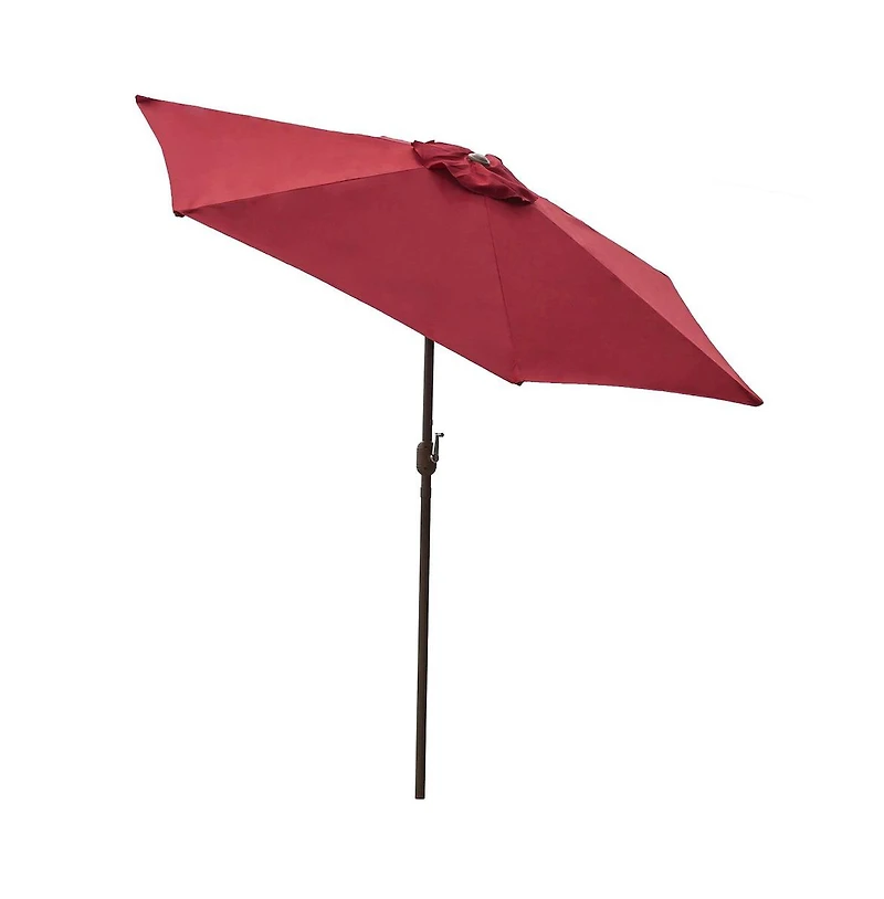 Panama Jack Outdoor Panama Jack Red 9 Ft Alum Patio Umbrella W/Crank