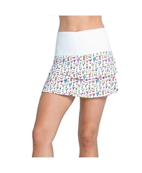Lucky Love High Spirits Scallop 14 inch Womens Pickleball Skirt