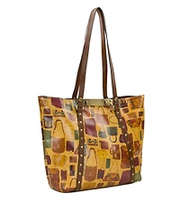 Patricia Nash Benvenuto Smooth Leather Tote