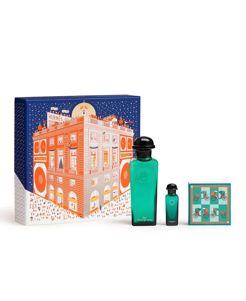 HERMES 3-Pc. Eau d'Orange Verte Eau De Cologne Gift Set