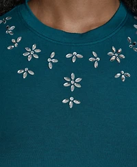 Bcbg Women's Short-Sleeve Embellished T-Shirt