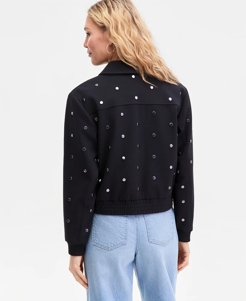 I.n.c. International Concepts Women's Embellished Jacket, Macy's Exclusive