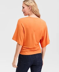 I.n.c. International Concepts Women's V-Neck Dolman-Sleeve Top, Exclusively at Macy's