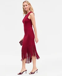 I.n.c. International Concepts Women's Asymmetrical Hem Sweater Dress, Macy's Exclusive