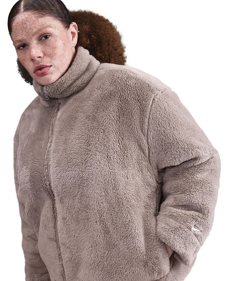 Nike Plus Sportswear Essential High-Pile Fleece Jacket