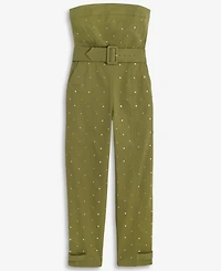 I.n.c. International Concepts Women's Embellished Strapless Jumpsuit, Macy's Exclusive