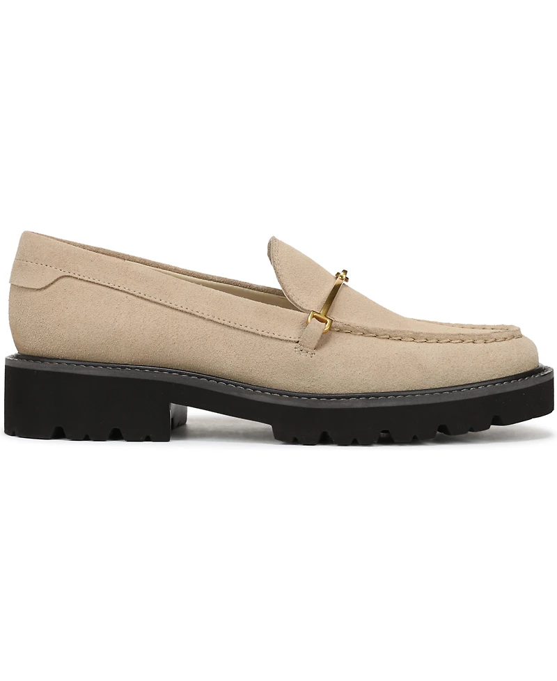 Franco Sarto Women's Senna Round Toe Lug Sole Loafers