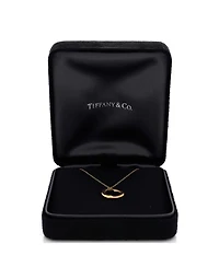 Pre-Owned Tiffany & Co Elsa Peretti Open Heart Pendant Necklace