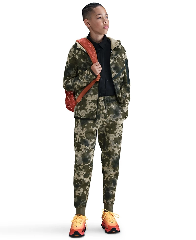 Nike Sportswear Big Boys Tech Fleece Full-Zip Hoodie