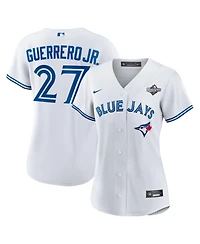 Nike Women's Vladimir Guerrero Jr. White Toronto Blue Jays 2025 World Series Home Replica Player Jersey