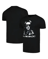 American Classics Men's and Women's Black Terminator I'll Be Back Graphic T-Shirt
