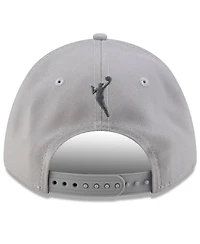 New Era Men's Gray Las Vegas Aces 2025 Wnba Finals Champions Locker Room M-Crown 9FORTY Adjustable Hat