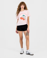Grayson Thread, The Label Juniors' Snoopy Cherry Crewneck Tee