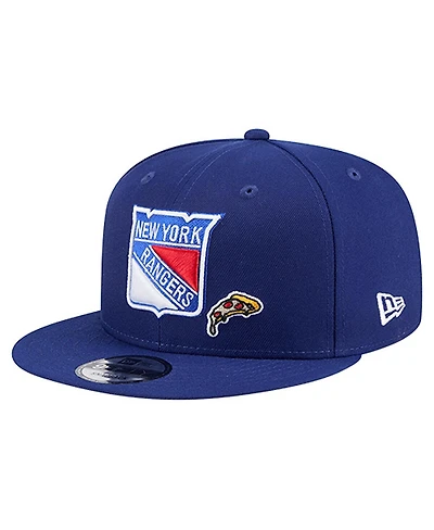 New Era Men's Navy New York Rangers 9FIFTY Snapback Hat