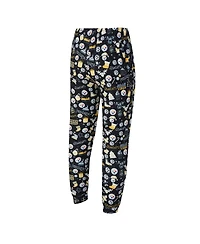 Concepts Sport Men's 2-Piece Black Pittsburgh Steelers Chestnut Long Sleeve Top and Pants Set