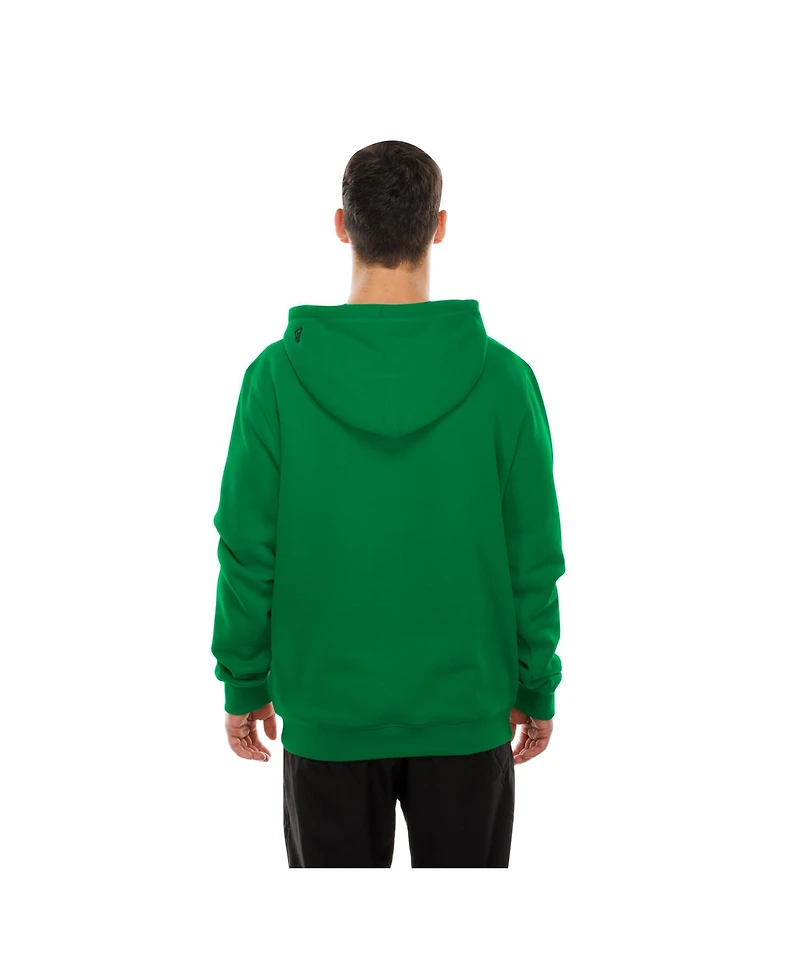 New Era Men's Green Philadelphia Eagles Combine Authentic Local State Throwback Hoodie