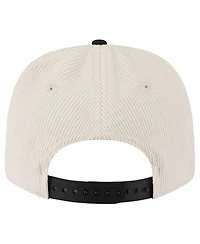 New Era Men's Cream/Black Ohio State Buckeyes Loyal Corduroy 9SEVENTY Adjustable Hat
