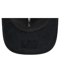 New Era Men's Black Dallas Stars Quilted Nylon 9SEVENTY Adjustable Trucker Hat