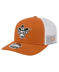New Era Men's Texas Orange Texas Longhorns Team 9SEVENTY Coolera Trucker Adjustable Hat