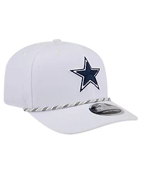 New Era Men's White Dallas Cowboys Gameday Multi Rope 9SEVENTY Adjustable Hat
