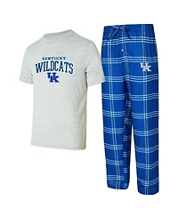 Concepts Sport Men's 2-Piece Kentucky Wildcats Top and Pants Sleep Set