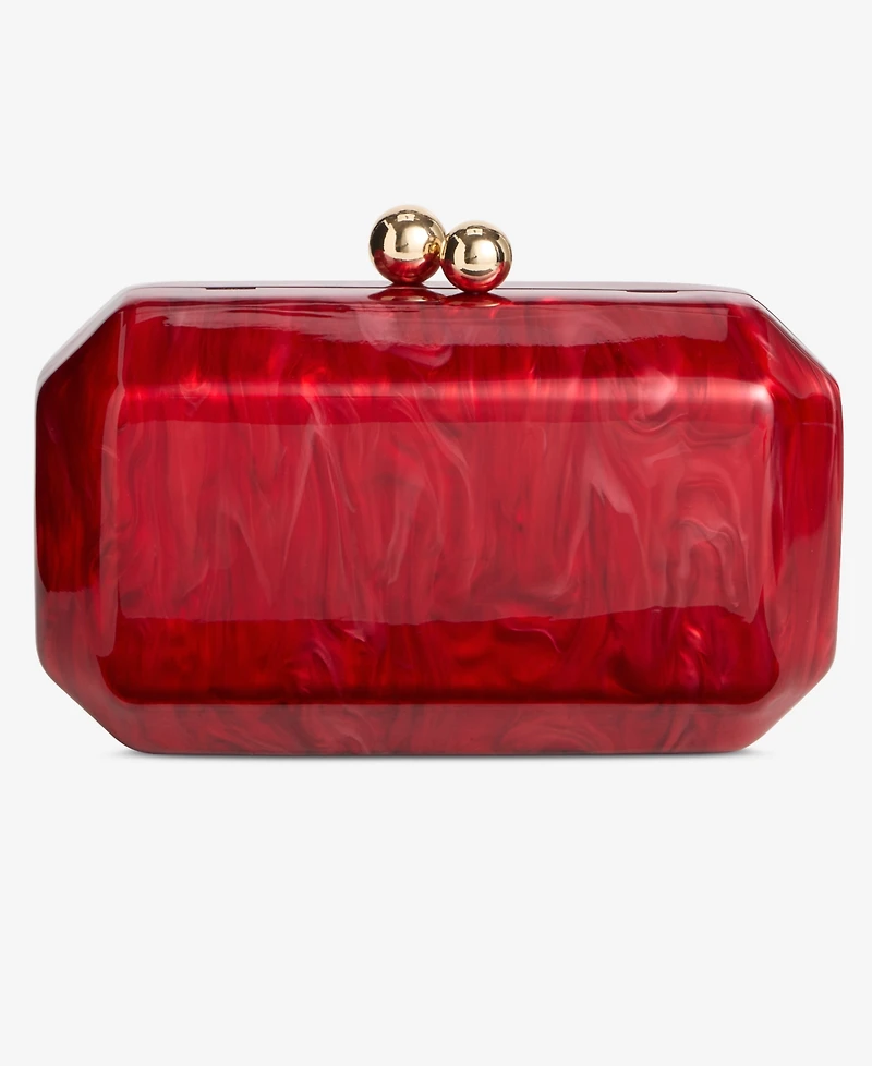 I.n.c. International Concepts Mini Acrylic Swirl Minaudiere Clutch, Macy's Exclusive 