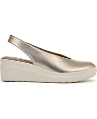 Naturalizer Women's Sutton Closed Almond Toe Slingback Wedges
