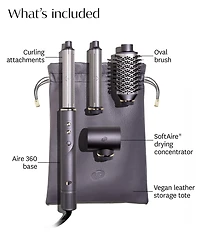 T3 Aire 360 Air Styler Blowout Kit Gift Set with Luxe Carrying Case Limited-Edition Sugar Plum