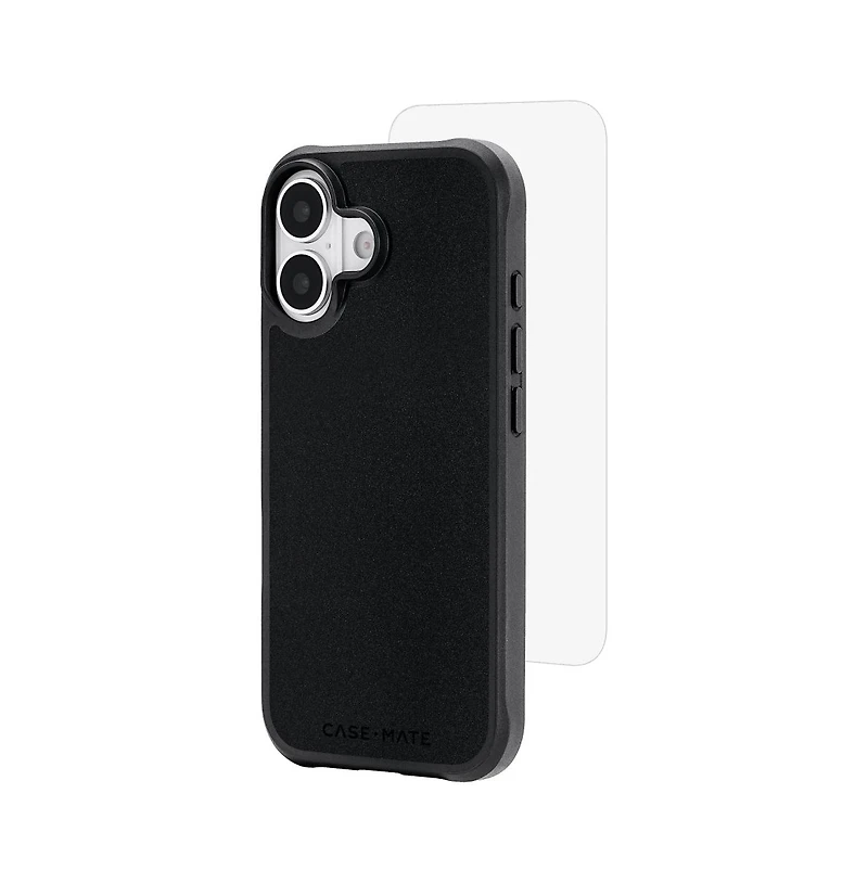 Case-Mate Protection Pack Tough MagSafe Case and Glass Screen Protector for Apple iPhone 17