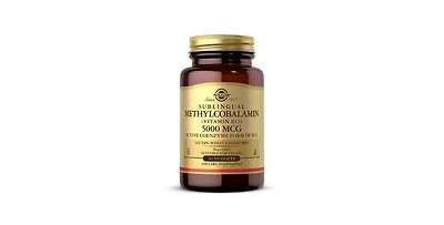 Solgar Methylcobalamin (Vitamin B12), 5000 mcg, 60 Nuggets