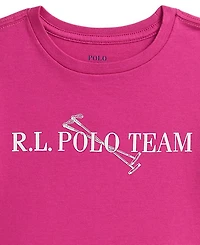 Polo Ralph Lauren Girls 2T-6X Graphic Print Boxy T-Shirt
