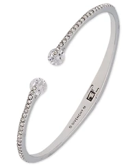 Givenchy 2-Pc. Set Color Floating Stone & Crystal Cuff Bangle Bracelet Matching Stud Earrings