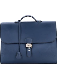 Pre-Owned HERMES 38 Sac a Depeches Bag Verso Togo