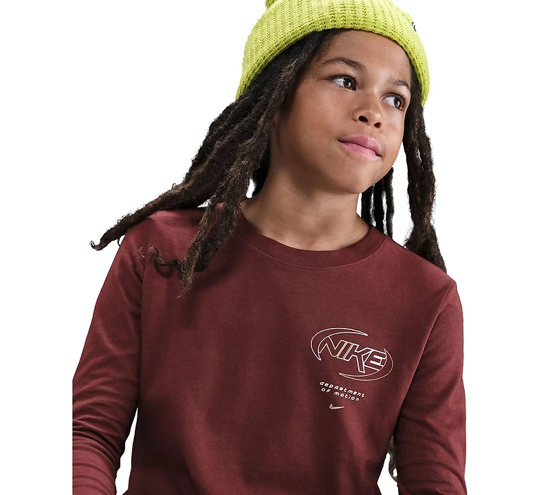 Nike Boys 8-20 Sportswear Long-Sleeve T-Shirt
