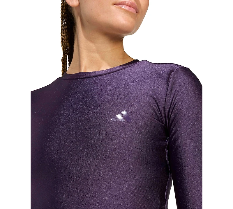 adidas Women's Long-Sleeve Crewneck T-Shirt
