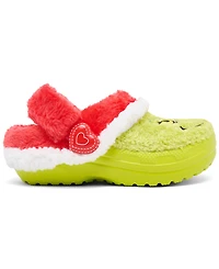 Crocs x The Grinch Toddler Kids Classic Lined Clogs from Finish Line
